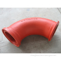 Concrete pump pipe bend